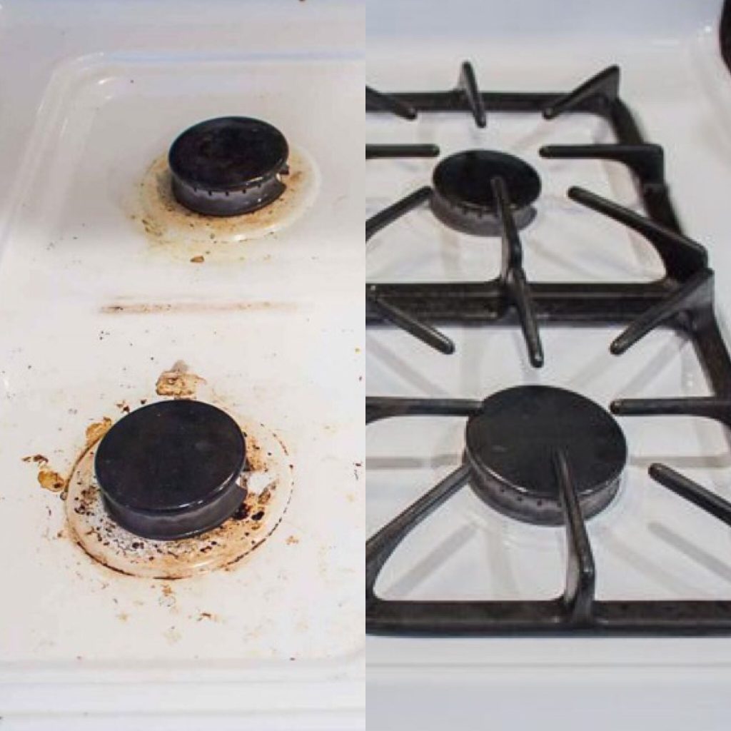 Cleaning-stove-top